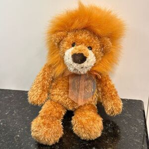 STUFFED LION,POUNCE DELION,GUND Stuffed Lion,collectible toy #5039,EUC LION